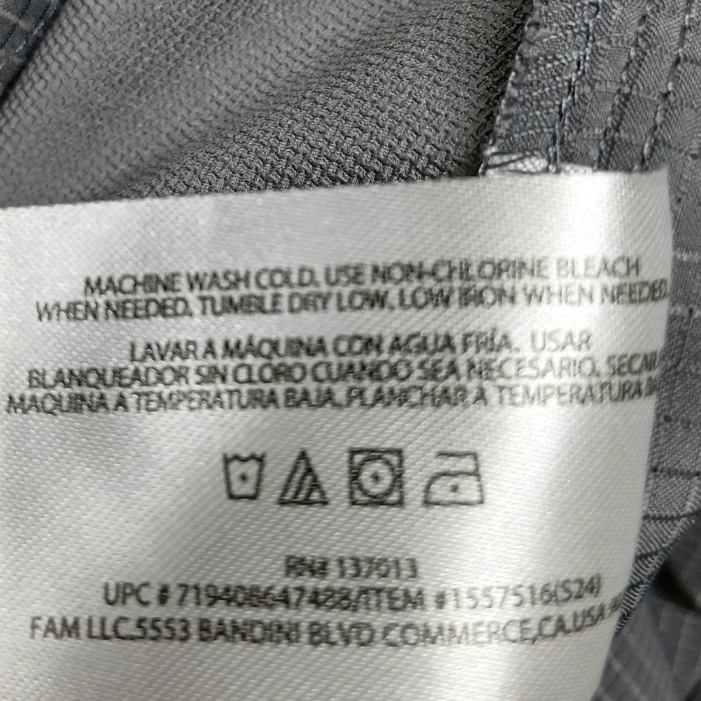 Banana Republic Tech Pants Men 40x29‎ Gray Performance Golf Stretch